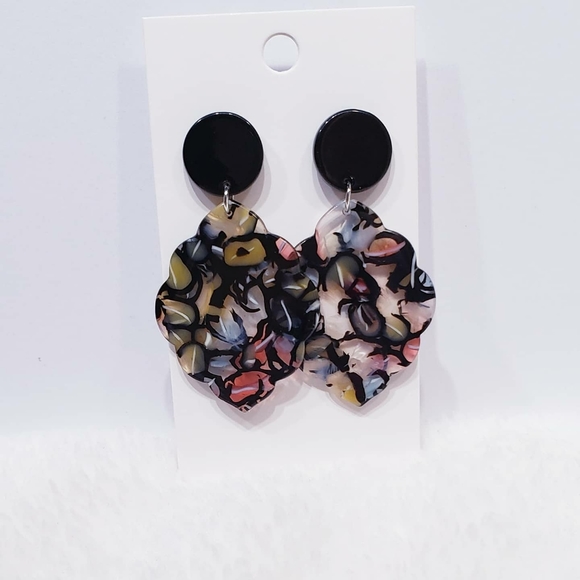 Acrylic Earrings - Picture 2 of 4